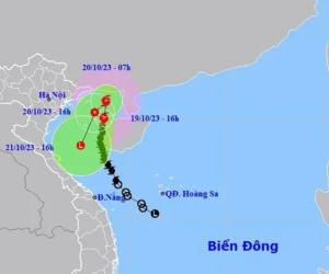 Thông tin mới nhất về bão số 5, miền Bắc đón không khí lạnh tràn về