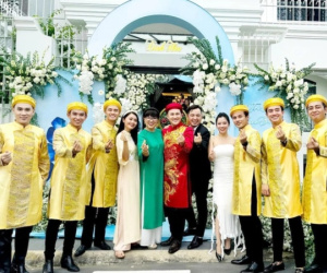Đám hỏi Hà Trí Quang và bạn trai: Quốc Trường cùng dàn sao nam bê tráp, lộ 2 cơ ngơi gây choáng