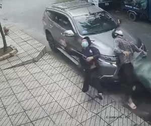 Hai kẻ trộm chó bị ô tô đâm và loạt kết bi hài của 'cẩu tặc'