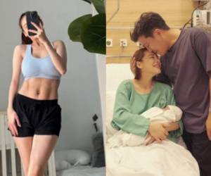 Nhã Phương gây sốt khi khoe cơ bụng sau 2 tuần sinh con trai