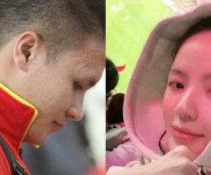 Quang Hải 'đánh lẻ' với bạn gái ở sân bay bị ống kính team qua đường bắt trọn