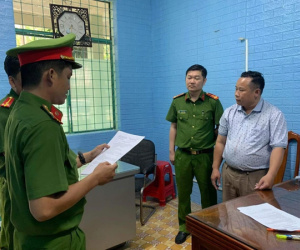 Bắt một giám đốc công ty bất động sản ở Bình Dương