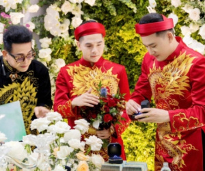 Dàn sính lễ của Hà Trí Quang và bạn trai trong lễ ăn hỏi: Tiền mặt 2 tỷ, nhẫn kim cương chưa khủng bằng món này?