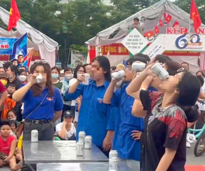 Xác minh thông tin nữ sinh THPT tham gia cuộc thi uống bia