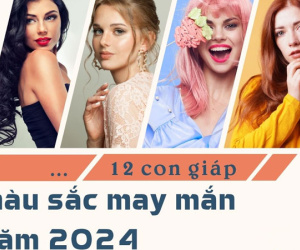 Tiết lộ màu sắc may mắn của 12 con giáp năm 2024 giúp cải thiện vận trình, cuộc sống lên hương