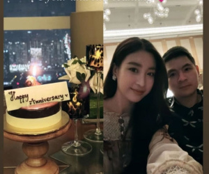 Hoa hậu Đỗ Mỹ Linh và chồng tình tứ trong kỷ niệm 1 năm đám cưới, hiếm hoi công khai làm việc này