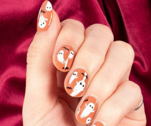 1001 ý tưởng trang trí móng tay màu cam siêu đẹp cho ngày Halloween