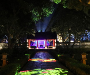 Tour đêm sử dụng công nghệ 3D Mapping tại Văn Miếu - Quốc Tử Giám sắp đón khách