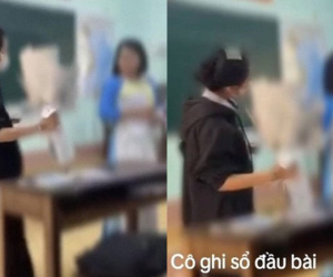 Tranh cãi chuyện nữ sinh bất ngờ bị cô giáo phạt vì lý do cố tình vào lớp trễ để tặng quà cho cô