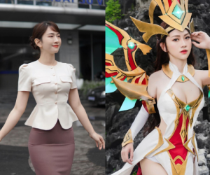 Trước khi trở thành nữ MC VTV 'vạn người mê', hot girl Lê Bống từng có những cosplay gợi cảm thế này đây