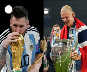 4 ngày trước Gala Quả bóng vàng 2023: Tranh cãi trao cho Messi sẽ là 'bê bối', Haaland được ủng hộ