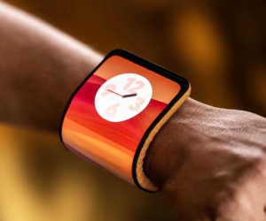 Không chỉ gập màn hình, điện thoại của hãng này còn có thể bẻ cong thành smart watch