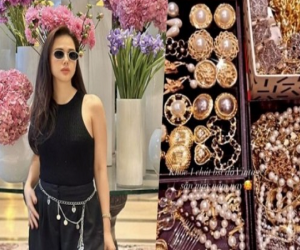 Nàng dâu nghìn tỷ khoe 'núi trang sức', chứng minh khối tài sản 'khủng'