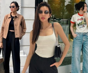4 kiểu quần ống rộng 'chiếm sóng' phong cách của các mỹ nhân Việt