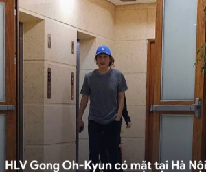 HLV Gong Oh Kyun đã có mặt tại Hà Nội, sẵn sàng giải cứu Hà Nội FC