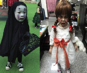 Cười ngất trước 1001 màn hóa trang Halloween của các em bé hot nhất MXH
