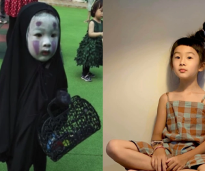 Cô bé Vô Diện năm nào giờ đã lớn bổng, xinh xắn học giỏi và vẫn đam mê hóa trang!