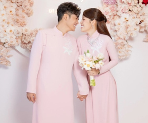 Trọn bộ ảnh và video Puka - Gin Tuấn Kiệt ở lễ gia tiên: Ngại ngùng hôn nhau trước dàn sao Vbiz!