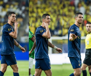 Ronaldo đáp trả fan hô vang tên Messi, ra dấu đòi đuổi trọng tài gây sốc