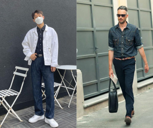 Hoài cổ nhưng sành điệu với phong cách Denim on Denim của thập niên 60 vừa hot trở lại trong năm 2023