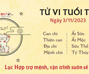 Tử vi thứ 6 ngày 3/11/2023 của 12 con giáp: Dần thiếu may mắn, Ngọ vướng thị phi