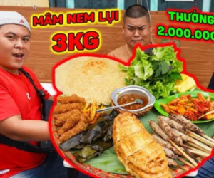 Hàng loạt quán xá ở TPHCM đua nhau tung thử thách 'ăn thùng uống vại' với mức thưởng 'khủng'
