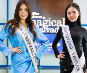 Bùi Quỳnh Hoa đáp cánh El Salvador, màn đầu đọ sắc cùng đại diện Hàn Quốc: Liệu có 'lép vế'?