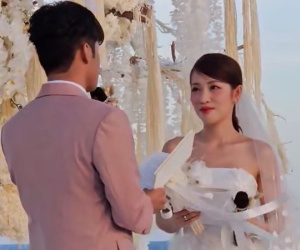 Đám cưới Puka và Gin Tuấn Kiệt: Cô dâu rơi nước mắt lộ diện, chú rể phát biểu xúc động trên lễ đường
