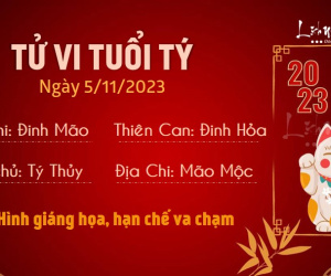 Tử vi Chủ nhật ngày 5/11/2023 của 12 con giáp: Thìn mắc bẫy, Mùi tỉnh táo