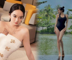 Gái xinh 'Người vợ cuối cùng' quyến rũ khoe vóc dáng 'phồn thực'