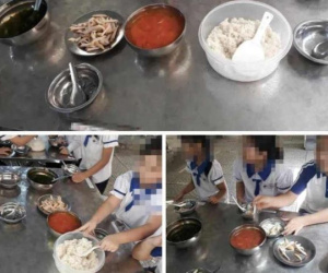 Phụ huynh than 'nhìn suất ăn của con mà thắt lòng', hiệu trưởng nói gì?