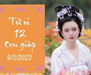 Tử vi thứ 5 ngày 9/11/2023 của 12 con giáp: Mão rủng rỉnh, Thân ghen tị