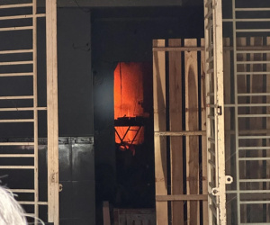 Cháy nhà nghi do thanh niên tâm thần phóng hỏa