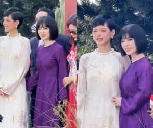 Mẹ 'Cô em Trendy' lộ visual trong đám hỏi của con, nhan sắc thế nào mà khiến dân tình trầm trồ