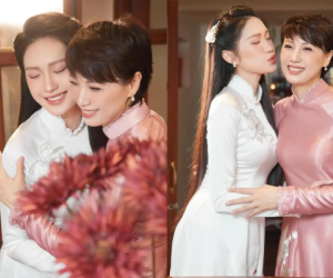 Mẹ Doãn Hải My chiếm spotlight, nhan sắc thế nào mà ai cũng ngỡ ngàng