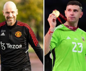 Erik ten Hag chặn MU ký thủ môn số 1 World Cup, Emiliano Martinez