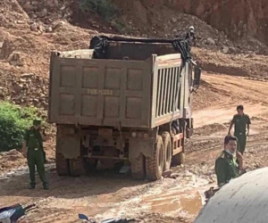Tài xế lùi xe tông chết thanh niên 18 tuổi tại dự án cao tốc Chí Thạnh - Vân Phong
