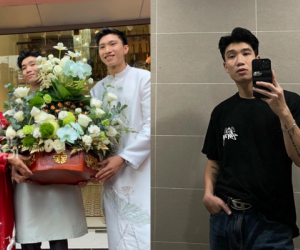 Hot boy bê tráp trong đám hỏi Đoàn Văn Hậu được netizen 'săn lùng' vì quá điển trai là ai?