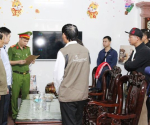 Công an Nghệ An thông tin vụ bắt giữ tên cướp ngân hàng