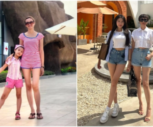 Không chỉ bố, cả mẹ Hải My thời trẻ cũng cực phẩm thế này đây