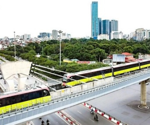 Thông tin thời gian vận hành đoạn trên cao Metro Nhổn-ga Hà Nội