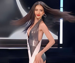 Bán kết Miss Universe 2023: Quỳnh Hoa catwalk gây tranh cãi, bị chê bắt chước Catriona Gray và H'hen Niê
