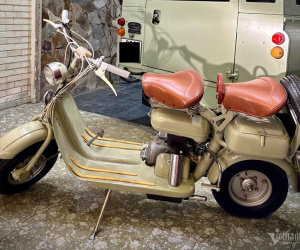 Xe cổ Lambretta Model F 1954 cực hiếm tại Hà Nội có giá 250 triệu đồng