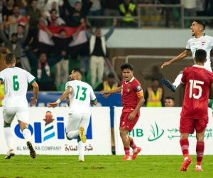 Kết quả vòng loại World Cup 2026: ĐT Indonesia thua đậm ĐT Iraq