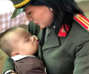 Đỡ đầu 2 con của đại úy công an Hà Tĩnh hy sinh khi làm nhiệm vụ
