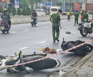 Bắt nóng 2 nghi phạm nổ súng cướp ngân hàng ở Đà Nẵng, đâm bảo vệ tử vong