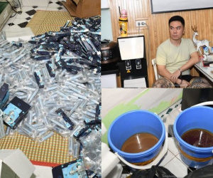 Triệt phá ‘xưởng’ sản xuất thuốc lá điện tử tẩm ướp ma túy quy mô lớn ở Hà Nội