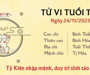 Tử vi thứ 5 ngày 23/11/2023 của 12 con giáp: Sửu có tiền, Tuất thư thái