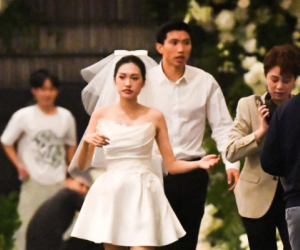 Hậu đám cưới, Doãn Hải My có hành động xả vai đầy hài hước