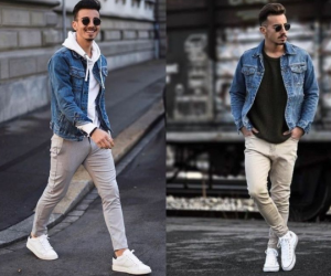 Những outfit với áo khoác jeans nam rất đáng để thử cho mùa Đông năm nay